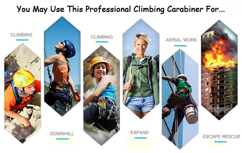 Soruv Rock Climbing Carabiner