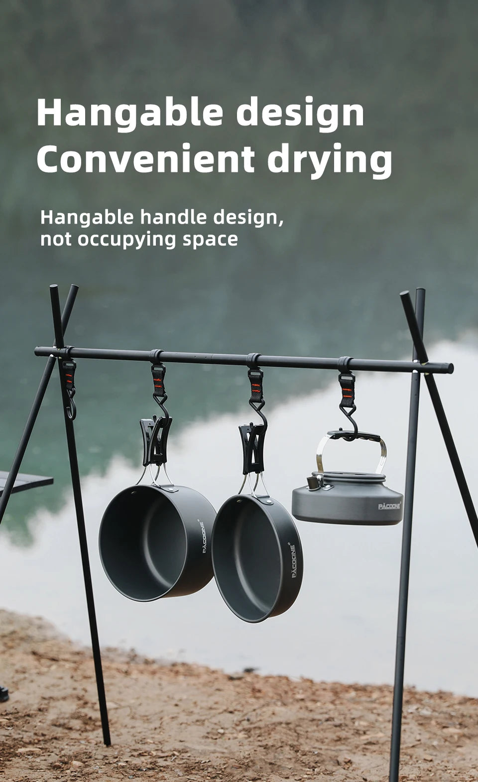 Soruv Camping Cookware Set
