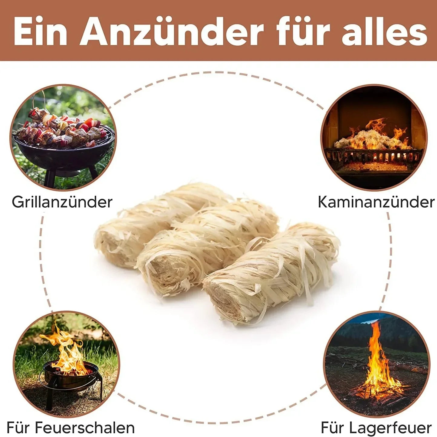 Soruv Natural Wax Fire Starters