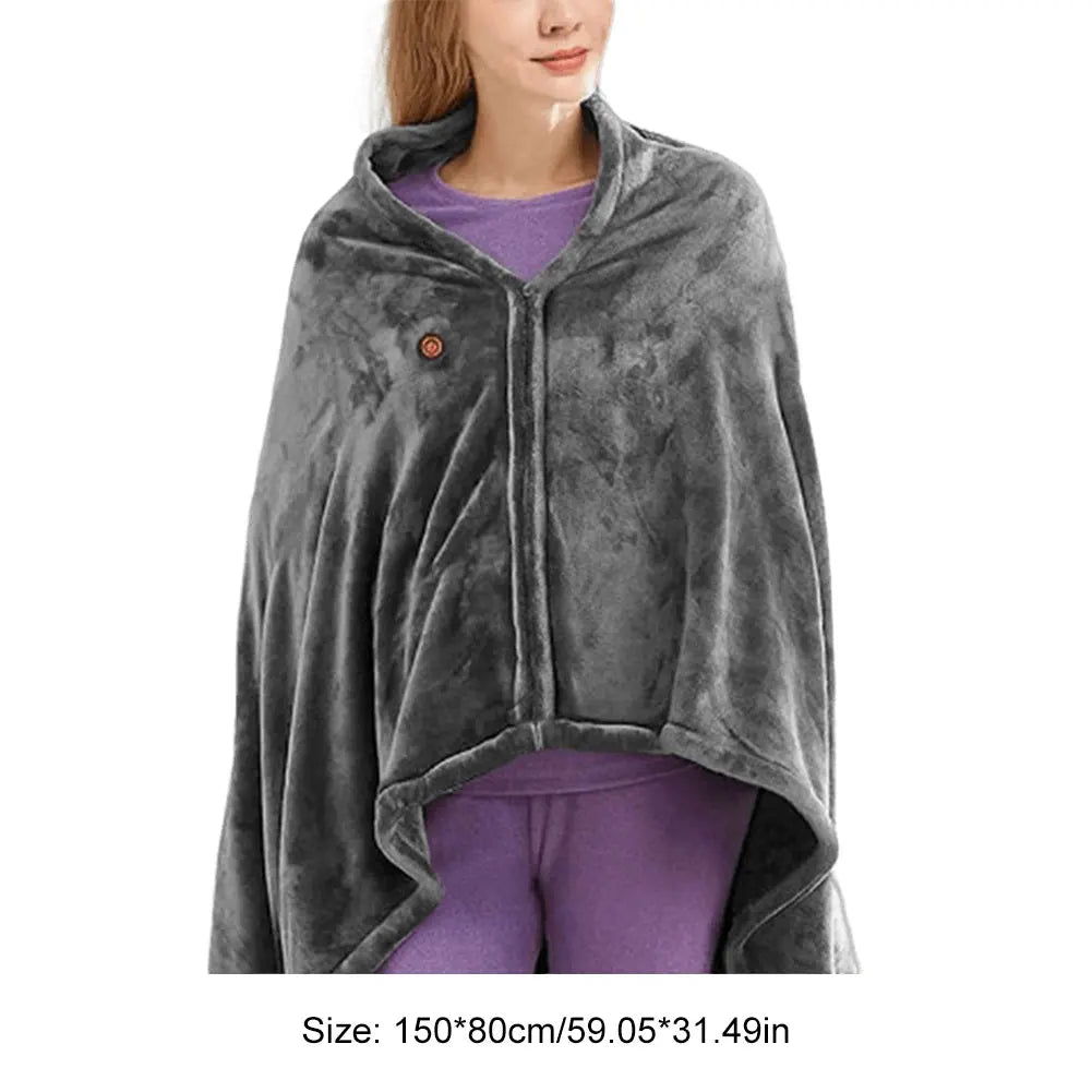 Soruv USB Heated Fleece Blanket