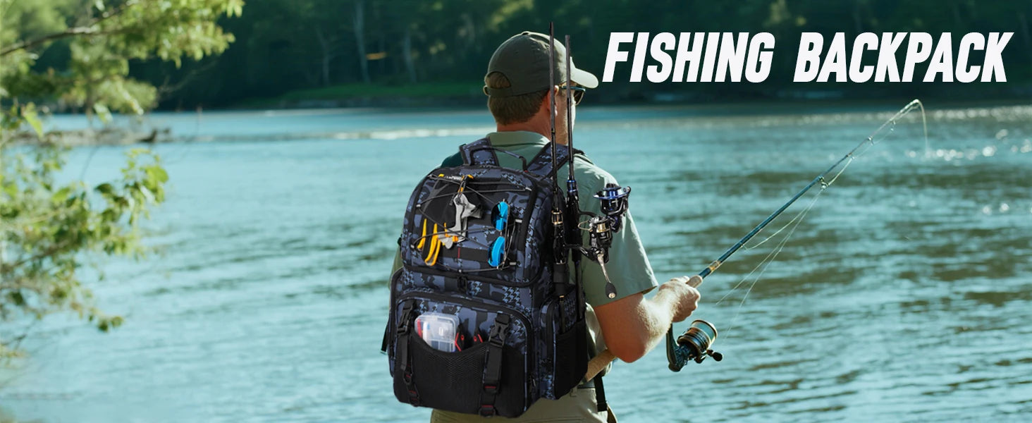 Soruv Fishing Tackle Backpack