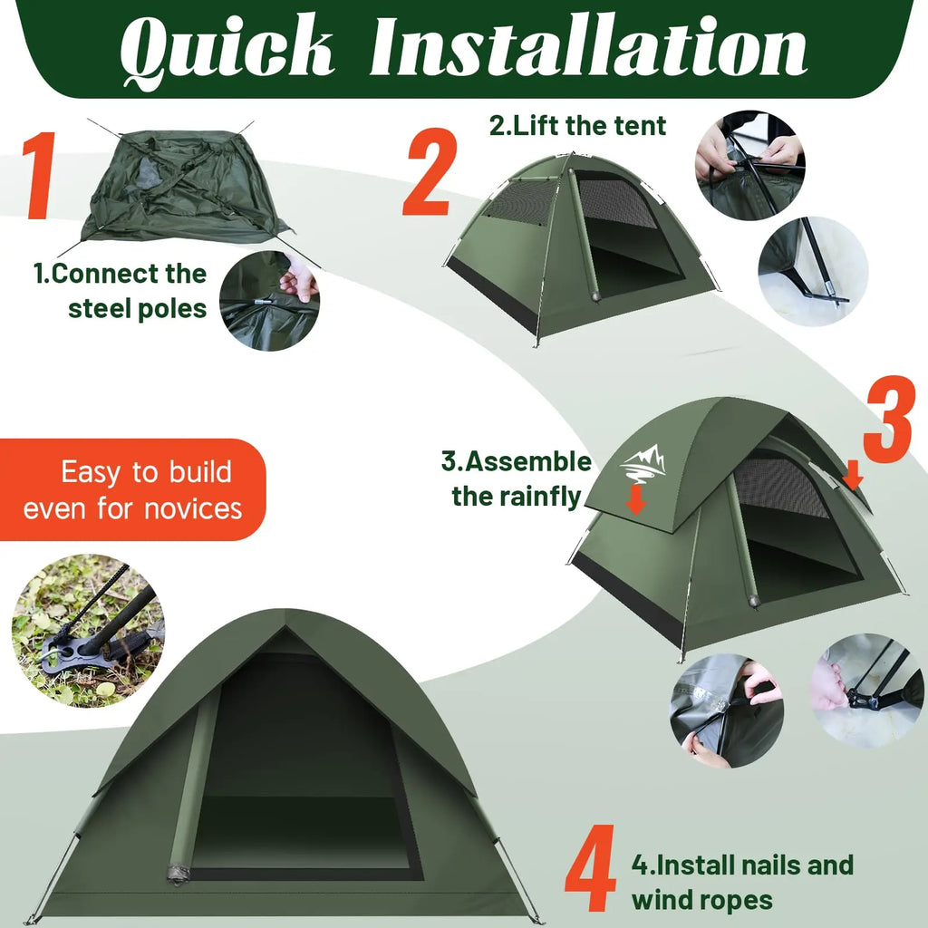 Soruv 3–4 Person Camping Tent