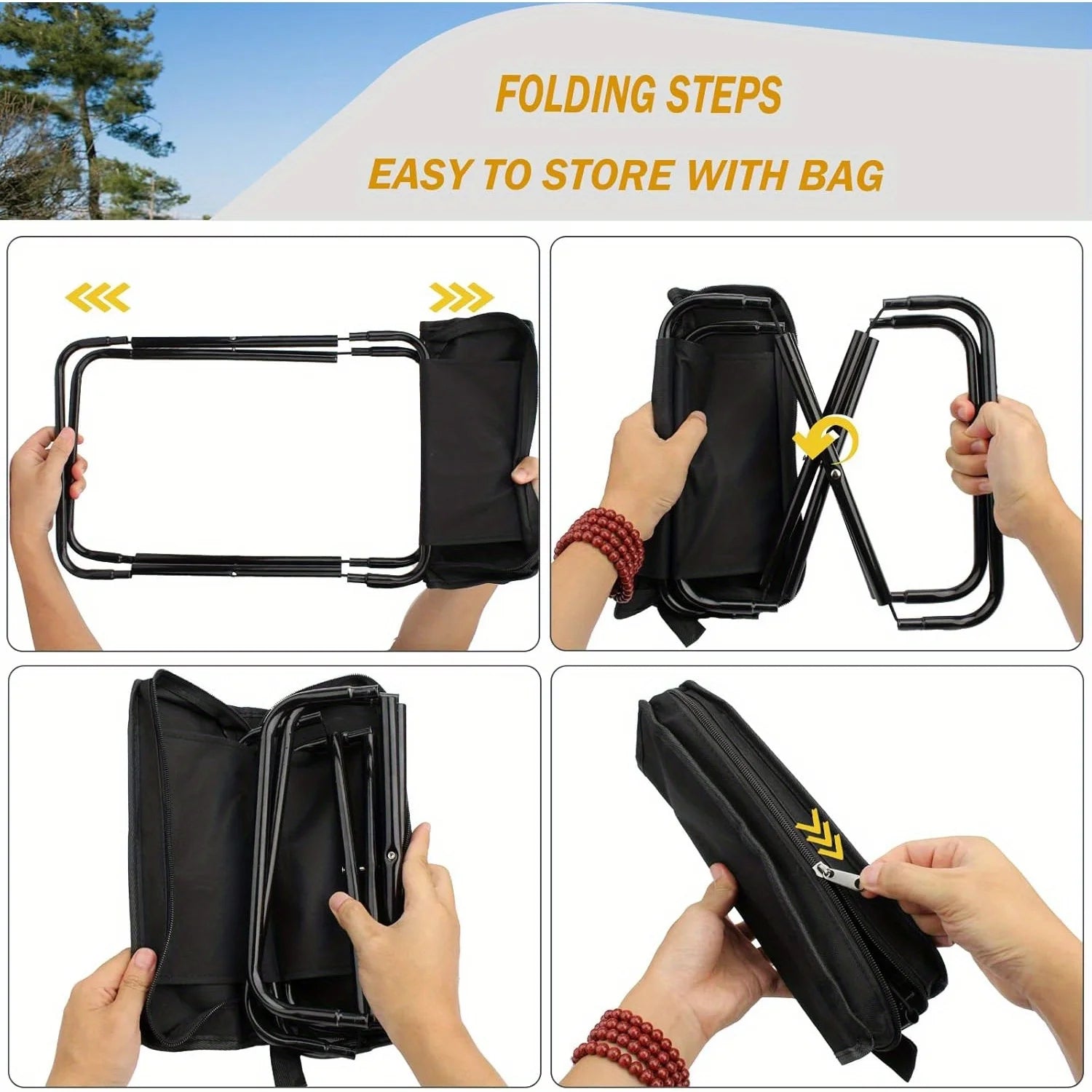 Soruv Folding Camping Stool
