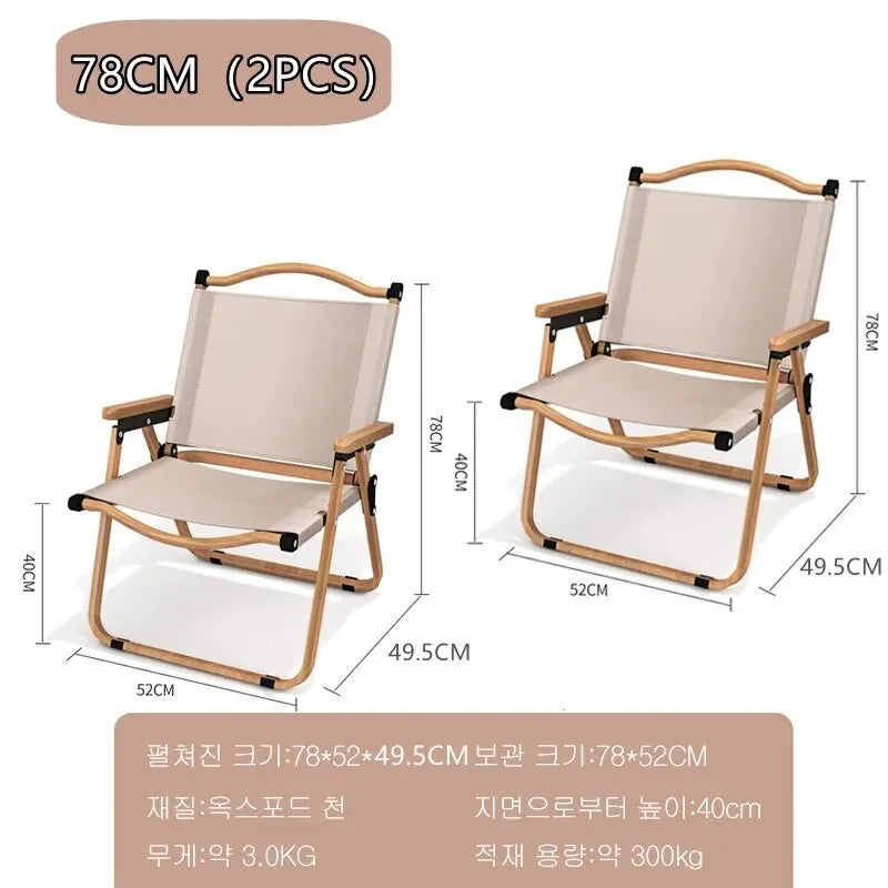 Soruv Folding Aluminum Camp Chair
