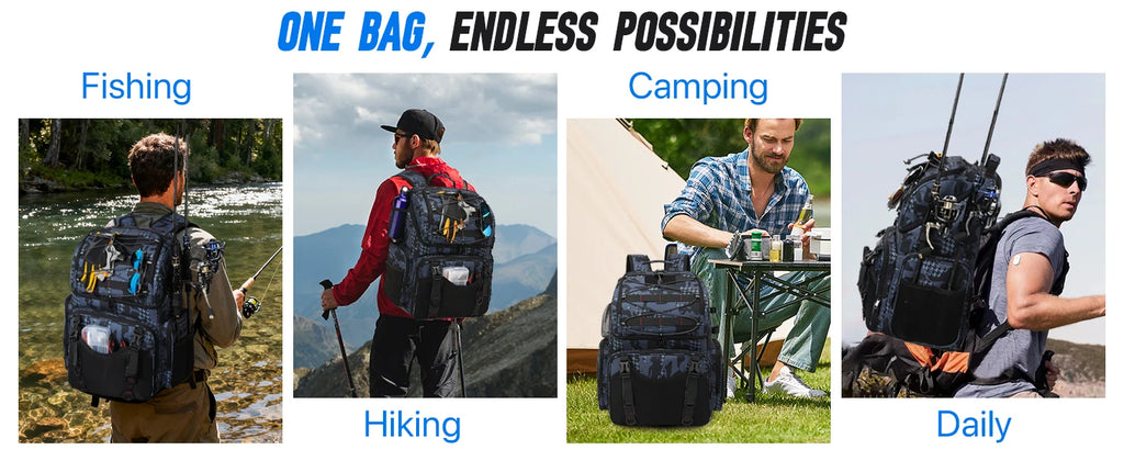 Soruv Fishing Tackle Backpack