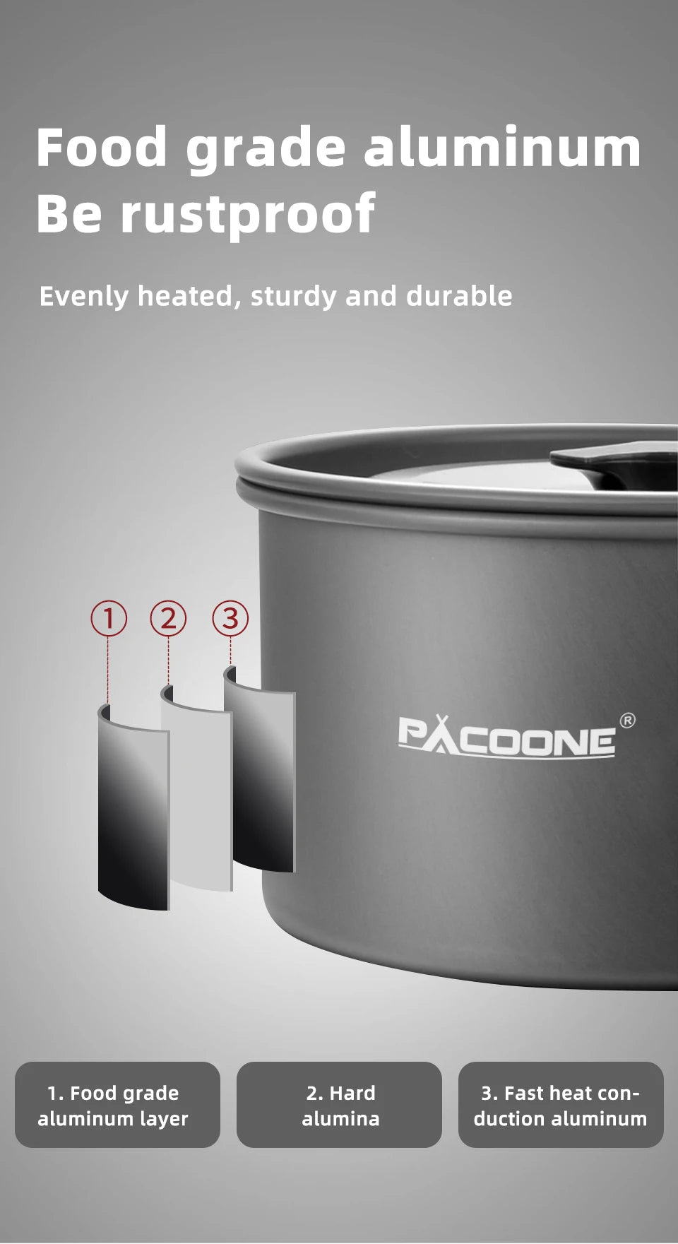 Soruv Camping Cookware Set
