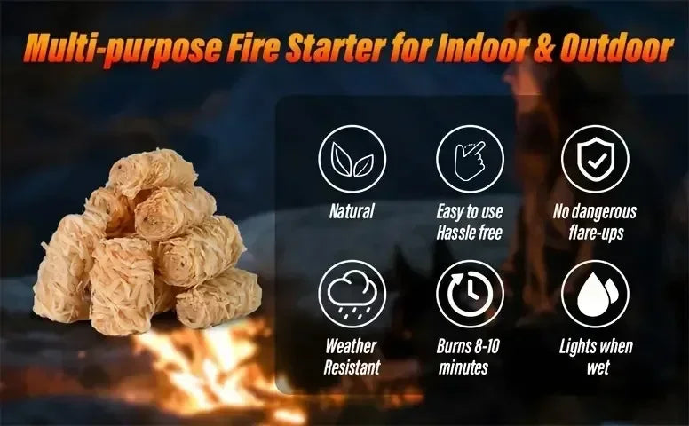 Soruv Natural Wax Fire Starters