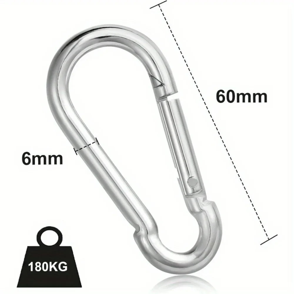 Soruv Stainless Carabiner Set
