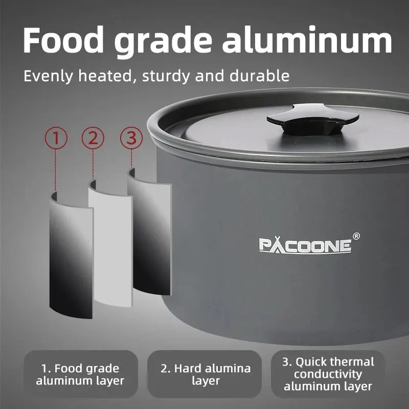 Soruv Camping Cookware Set