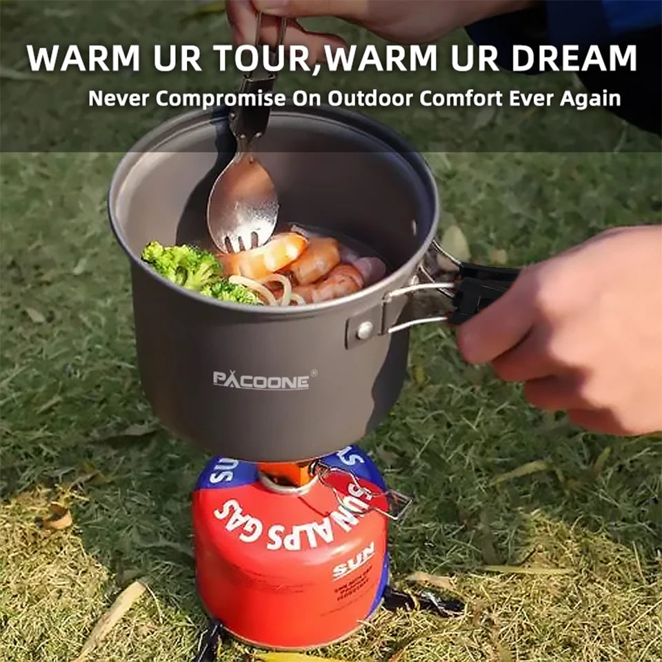 Soruv Camping Cookware Set