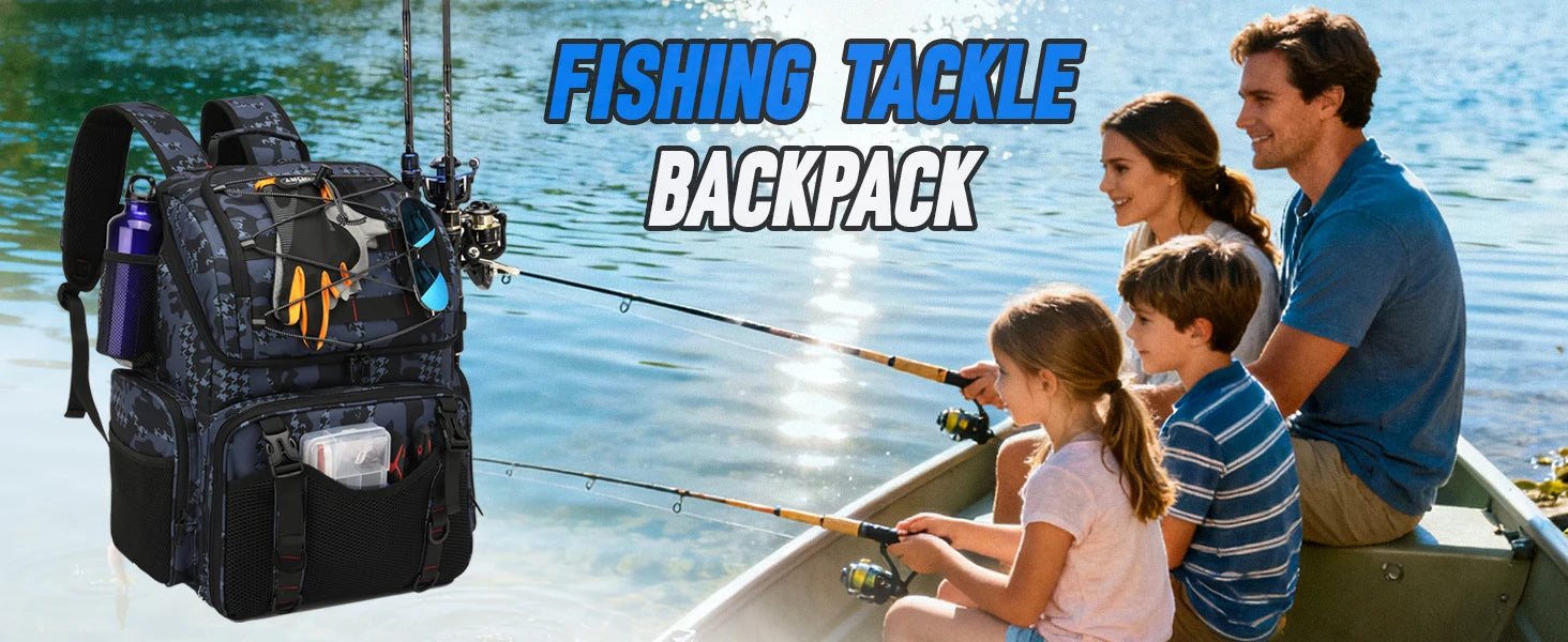 Soruv Fishing Tackle Backpack