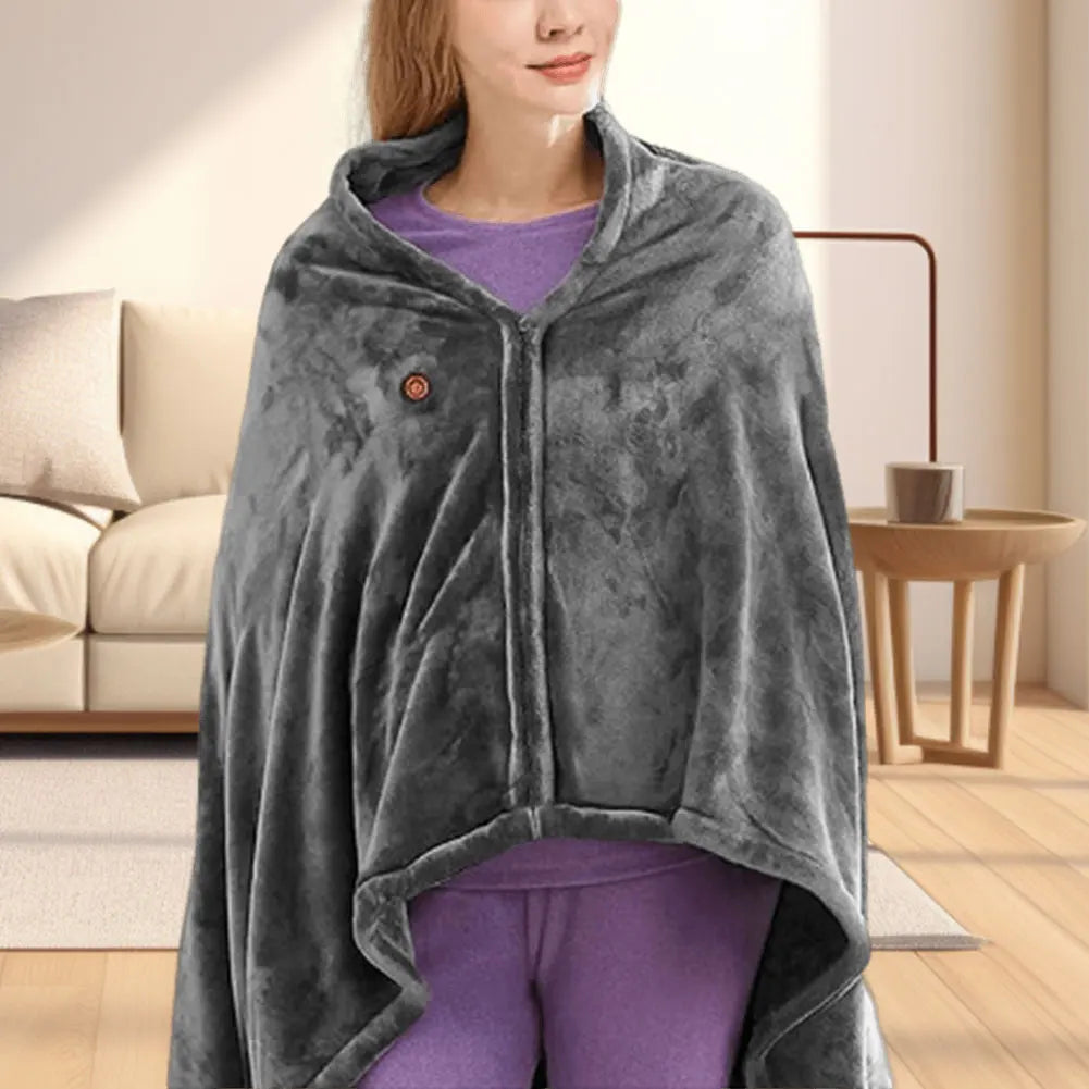 Soruv USB Heated Fleece Blanket