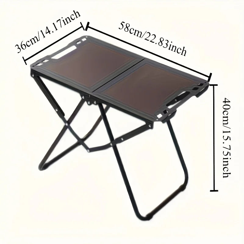 Soruv Carbon Steel Camp Table