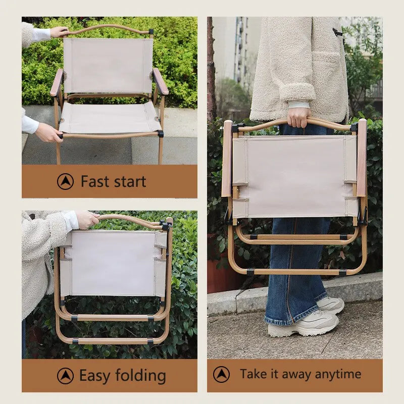 Soruv Folding Aluminum Camp Chair