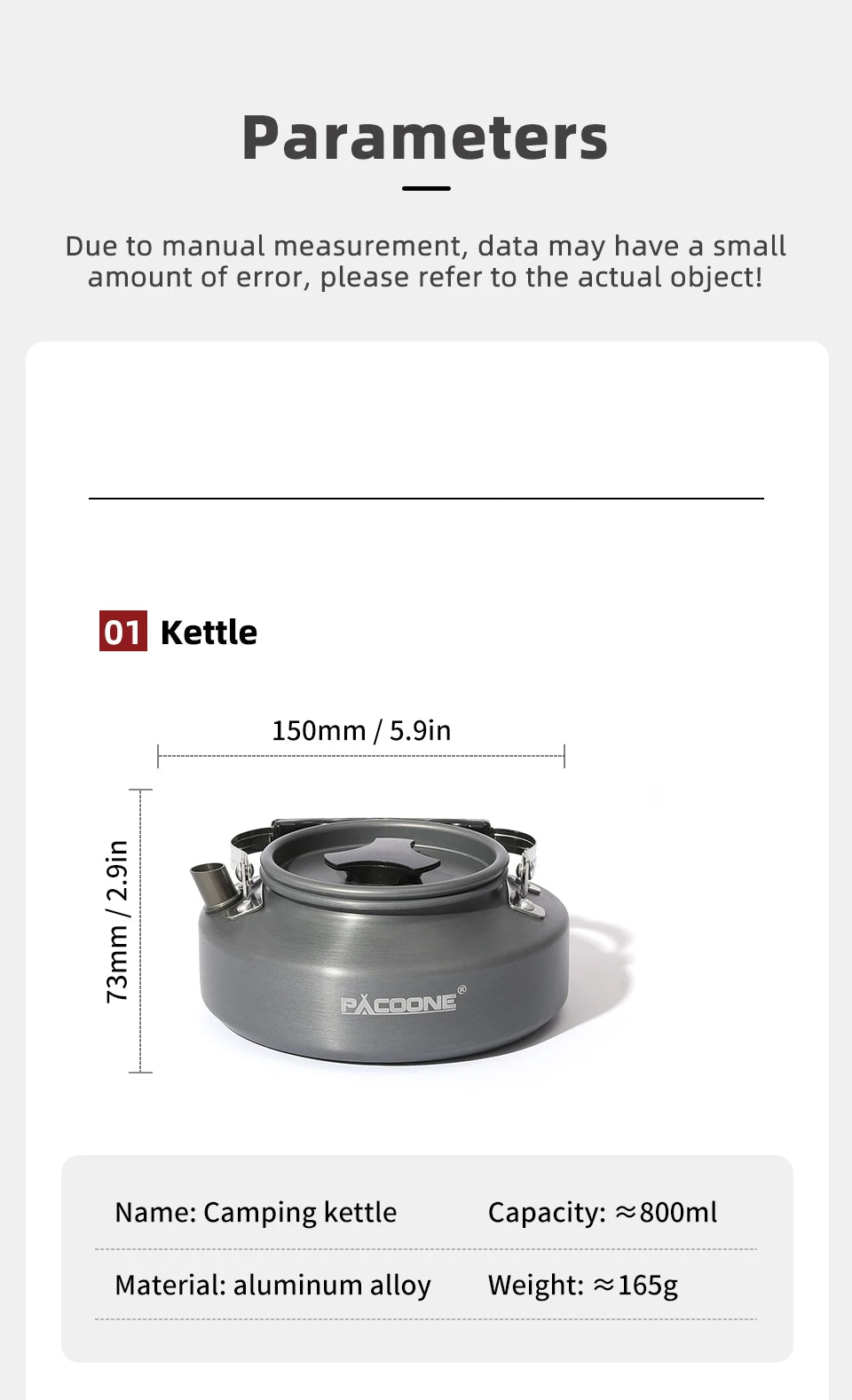 Soruv Camping Cookware Set