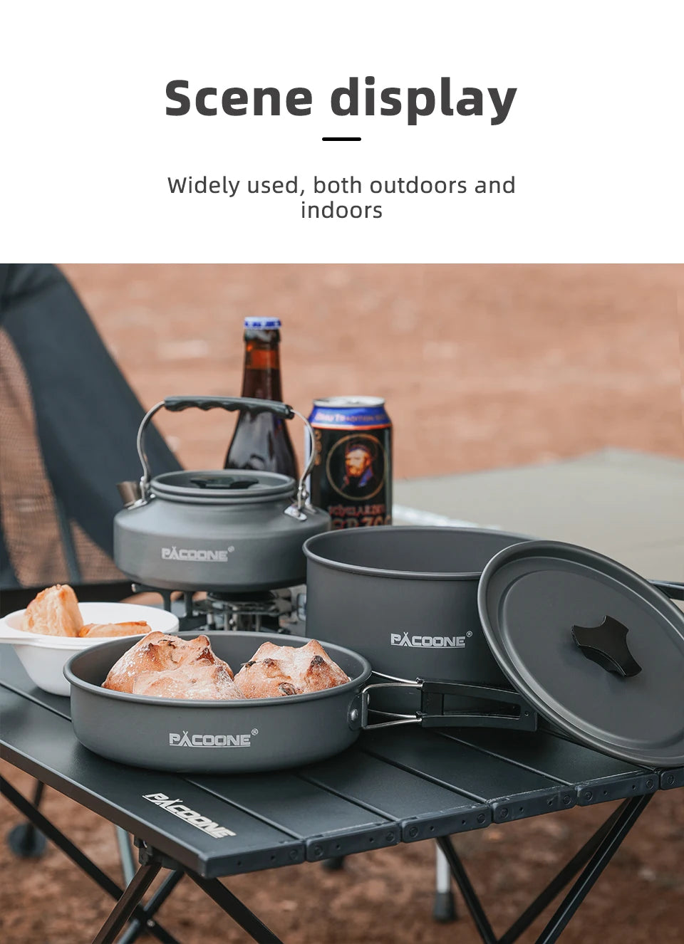 Soruv Camping Cookware Set