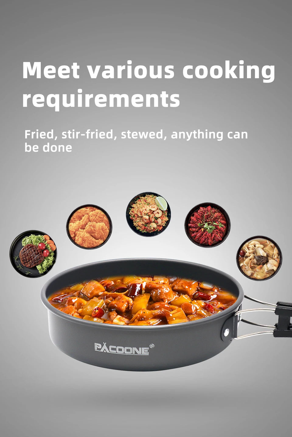 Soruv Camping Cookware Set