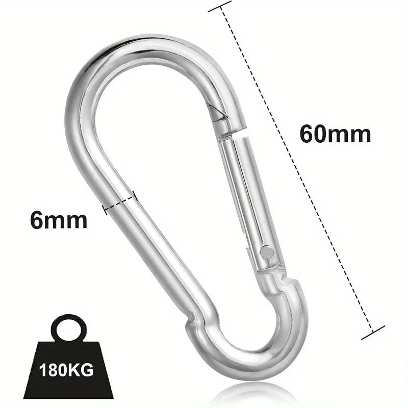 Soruv Stainless Carabiner Set