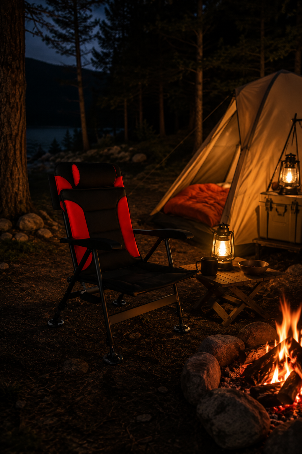Soruv Portable Folding Fishing Chair