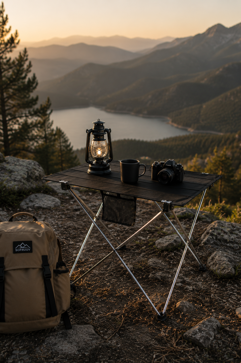 Soruv Folding Camping Table